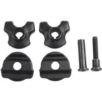 AliExpress Oval/Round Clamps Seatposts Accessories For Carbon Rail Cusion Saddle Aluminum-Clips 7x7/7x9mm Bicycle Parts Accessories Black