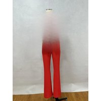 Autumn Long Sleeve Lapel Crop Blazers Jacket + Low Waist Hollow Out Trousers Women's Suit Baggy Pants Sets for Women 2 Pieces