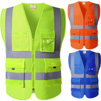AliExpress NONE High Visibility Security Working Reflective Vest Personalized Construction Traffic Outdoor Cycling Wear