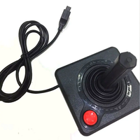Retro Classic Controller Gamepad Joystick for Atarie 2600 Console System Black