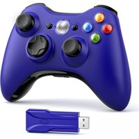 2.4G Xbox 360 Game Gamepad For Xbox 360/Slim/Elite/Winodow/PC Video Wireless Controller 6-axis Joystick Dual Vibration Gaming
