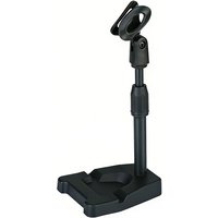 Adjustable Desktop Microphone Stand with Phone and Tablet Holder, Multifunctional Mic Stand Suitable for Podcasts, Live Streaming, and Office Use (Microphone Not Included)