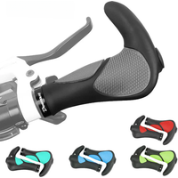 AliExpress DEEMOUNT Deemount Mtb Handle Grips W/ Bar End Ergonomic Anti-slip Bicycle Handlebar Cover Doule Lock TPR Rubber Bike Parts