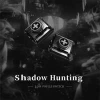 Haute42 Kailh Low Profile Shadow Hunting Switch For Hitbox Leverless Controller Mechanical Keyboard Hitbox Linear Silent Switch