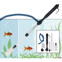 AliExpress NONE Electric Water Change Pump Filters Tools Aquarium Fish Tank Pipe Gravel Cleaner Tool Waste Remover