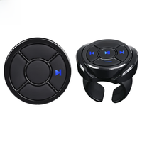 AliExpress WYMECT Newest Wireless Bluetooth Media Button Remote Controller Car Motorcycle Bike Steering Wheel MP3 Music Play For IOS Android Phone