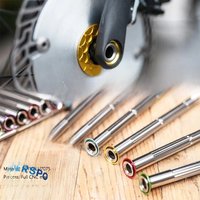 AliExpress chaser sports Chaser Titanium Alloy Ultralight Wheelset Barrel Shaft Rods Road Bike Barrel Shafts For Specialized SL8/7//s-WORK Disc Brakes