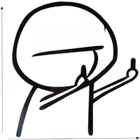 AliExpress NONE Funny Middle Finger Reflective Vinyl Car Sticker Bicycle Decal Styling Decor Auto Exterior Accessories Cartoon Stickers