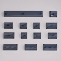 PC Material XDA Profile Keycap Crystal Transparent Key Caps 1U 1.25U 1.5U 1.75U 2U 2.25U 6.25U For MX Switches Keyboard