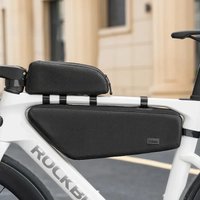 AliExpress NONE ROCKBROS Bicycle Bag Rainproof Cycling Top Tube Frame Bag Reflective Large Capacity MTB Road Bike Pannier Bag Wear-resistant