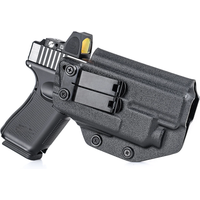 IWB Kydex Holster for Glock 19 23 25 32 44 45 w/ Streamlight TLR-7 7A 7X Tactical Flashlight Inside Waistband Concealed Carry