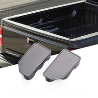 for Chevrolet Silverado 1500 2500 2500HD 3500 GMC Sierra 1500 2014~2018 Truck Bed Rail Stake Pocket Cover Caps Rail Hole Plugs
