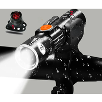 AliExpress mixxar ZK30 3 in1 8000 Lumen Bike Bicycle Light USB rechargeable LED Waterproof Super Bright Zoom Headlight Rear light MTB Bike Light
