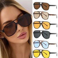 6pcs Pack Fashion Square Sunglasses Classic Sun Glasses Women Black Sun Glasses Men Outdoor Sports Eyeglasses Unisex