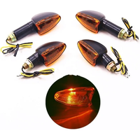AliExpress NONE Motorcycle 12V Universal Halogen Turn Signal Light Scooter Flashing Indicator Bike Blinker Lamp For Honda Suzuki Yamaha