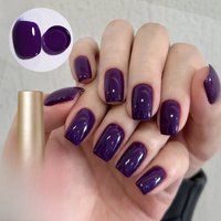 BORN PRETTY 10ml Purple Gel Nail Polish Winter Manicure Varnis Semi Permanent Nail Gel Varnish Soak Off UV Gel for Design Nails