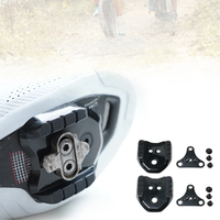 AliExpress NONE Bike Cleat Converter Road To MTB Bicycle Lock Pedal Plate Adapter Cleat Stabilizing Converter for SPD-SL System Bike Accessories