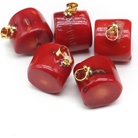Natural Sea Bamboo Coral Pendant Cylinder Shape Exquisite Charm for Jewelry Making Diy Necklace Bracelet Earring Accessories