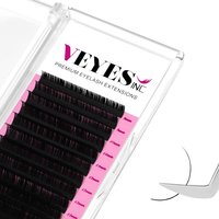 Veyes Inc Individual Eyelash Extensions Faux Mink Matte Lashes 8-20mm Veyelash Professionals Classic Natural Lash Bulk Wholesale