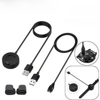 USB Fast Charger Dock Base For Garmin Vivoactive 3 charger 4s 935 Venu Sq 945 245 Fenix 5S 5X Plus 7 6 6S 6X Pro Charging Cable