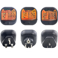 1 PC EU UK US Outlet Socket Tester Detector Circuit Polarity Voltage Plug Breaker Ground Zero Line Switch