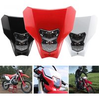 AliExpress PowerMotor for Honda CRF 450 Headlight Motorcycle Motocross Enduro Fairing Plate Dirt Bike Headlights Headlamp Accessories Free Shipping