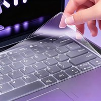 2pcs silicone pads for laptop keyboards, protective film, universal dust cover for laptop keyboards, keyboard key film