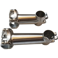 AliExpress NONE Titanium Road Bicycle Stem MTB handlebar Bike Stem 31.8mm/25.4mm*80/90/100/110/120mm