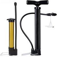 AliExpress pinmoap 1pc Manual Bicycle Pump With Adapter Outdoor Compact And Lightweight Suitable For Cars Bicycles Electric Bikes Basketballs