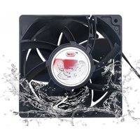 12CM 220V IP68 Waterproof Cooling Fan Outdoor Waterproof and Moisture proof Ultrasonic Industrial Humidifier Atomizer Fan
