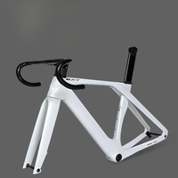 AliExpress BXT Fully Hidden Carbon Disc Road Bike Frame Lightweight Road Bicycle Carbon Frame BB T47 Aerodynamic Carbon Road Bike Frameset