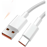 10A USB Type C Cable 120W Fast Charging Cable USB C Data Cable for Honor 50 Pro Huawei P50 Mate 40RS Pro 0.25M/1M/1.5M/2M