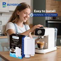 Buyorda Coffee Water Filter Compatible With Brita Intenza+, for Philips Saeco CA6702/00, for Gaggia 21001711, for Bosch Machine