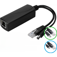 HKBTM Gigabit PoE Splitter Micro USB/Type-C/DC Power over Ethernet for IP Camera/Raspberry PI/sensecap/Bobcat