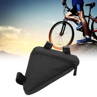 AliExpress Road Bike Frame Triangle Bag Waterproof Mountain Bike Beam Bag Bicycle Tube Bracket Saddle Bag Polyester Bicycle Accessories