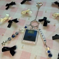 Handmade letter beaded keychain,inspired hit me hard charm,bag accessories