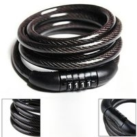 AliExpress NONE Heavy Duty Strong Motorcycle 4 Digital Code Mountain Bike Cycle Security Chain Padlock Fixed Password Anti-theft Lock