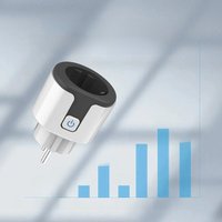 WiFi EU Smart Socket Plug With Tuya App Outlet 20A Adapter Power Monitor Wireless Remote Control APP For Google Home Alexa