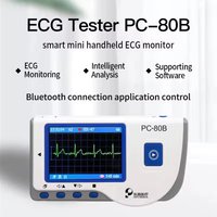 Portable Home ECG Monitor Continuous Measurement PC 80B Health Fitness Medical Device for Heart Rate Monitoring