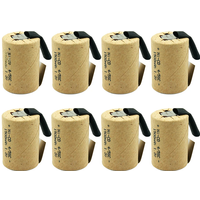 6-20PCS 4/5SC SubC 1.2V 1500mAh Ni-Cd SC Rechargeable Battery Cell with Welding Tabs for DIY Power Tools Battery Electric Toys