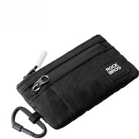 ROCKBROS Mobile Phone Bag Lightweight Portable Hand Bag Hanging Buckle Wallet Commute Bag Multifunction Card Bag Storage Coins