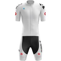 AliExpress NONE Pro team lycra aero skin suit custom logo cycling Skinsuit running ropa ciclismo bicicleta body wear triatlon triathlon