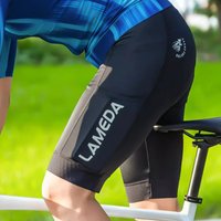 AliExpress NONE Lameda Summer Cycling Shorts For Men with Side Pockets Quick-drying Non-slip Five-point Backpacking Bike Pants with 4h Pant Pad