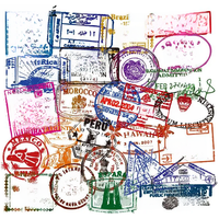 AliExpress SIKOMOLE 10/30/50PCS Transparent Retro Postmark Sticker DIY Toy Notebook PC Skateboard Bicycle Car Motorcycle Decal Graffiti Sticker F5