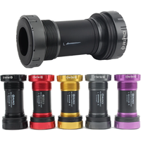 AliExpress riro RIRO Bicycle Ceramic Bottom Bracket BB68/BB92 68/73MM Threaded BB MTB Sealed Bearings Road Bike 1.37/24mm Shaft Univesal Parts