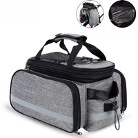 AliExpress West Biking WEST BIKING Bicycle Pannier Bags Waterproof Large Capacity Bike Trunk Bag 3 in 1 MTB Road Cycling Luggage Carrier Rear Seat Bags