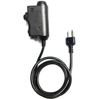 EARMOR PTT Adapter M51 Tactical Headset PTT ICOM & AUX Radio Interface