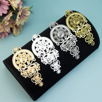 Sunspicems Ethnic Spain Totem Brooch Galician Frogs Brooch For Women Gold Silver Color Scarf Lapel Pins
