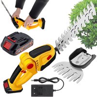 Kosiarka do trawy o mocy 650 W, wyposażona w 3 rodzaje ostrzy, bezprzewodowa, elektryczna, przenośna, z możliwością ładowania.
