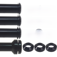 AliExpress heppe Bicycle Thru Axle Washer M15x0.5mm/1mm/2mm Axle Washers M12x7.5mm Spacer Bike Hubs Tube Shaft Skewers Spacer Flat Conical Washer